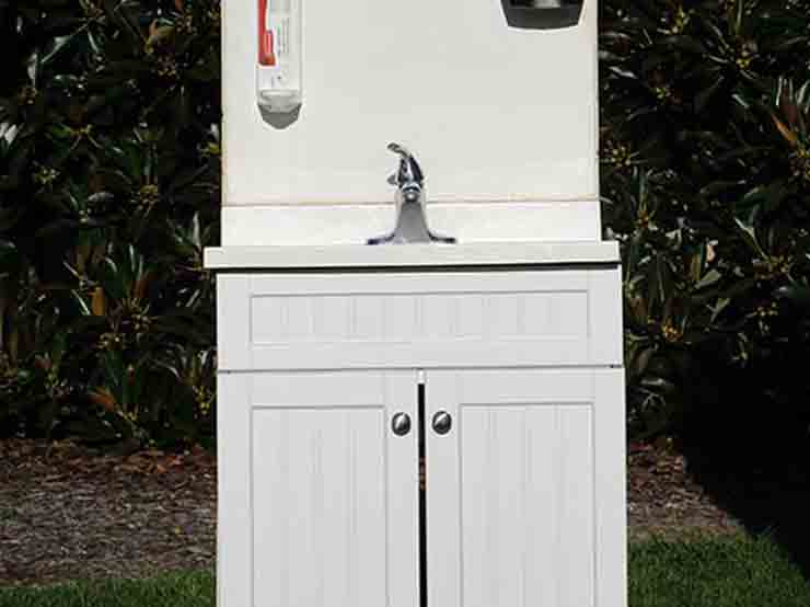 Dual Sink Hand Washing Station, Spring Party Rentals LLC