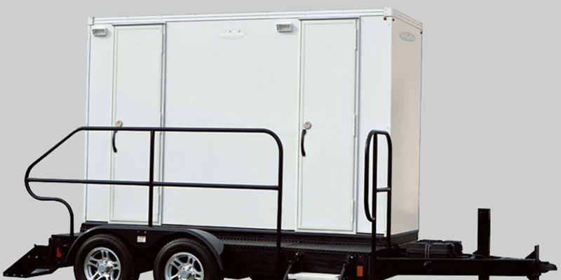 Fancy restroom rentals near Carpinteria, California supplied by Event Factory Rentals for special outdoor event.